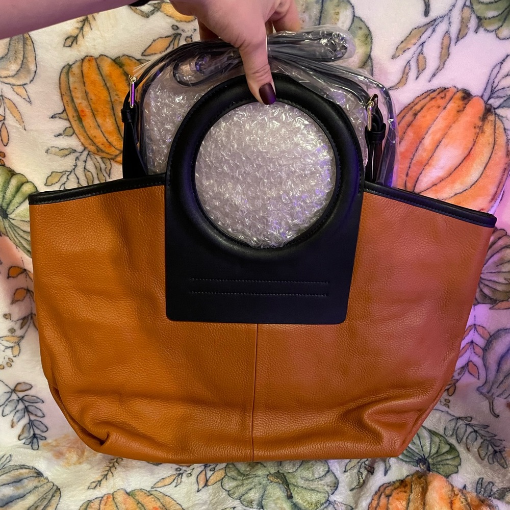 Brown/Orange Bag